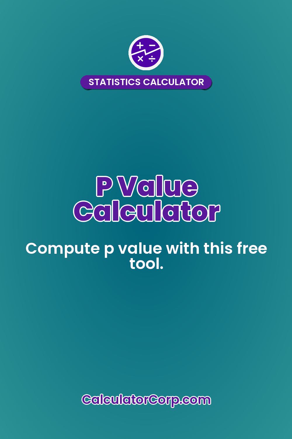 P Value Calculator