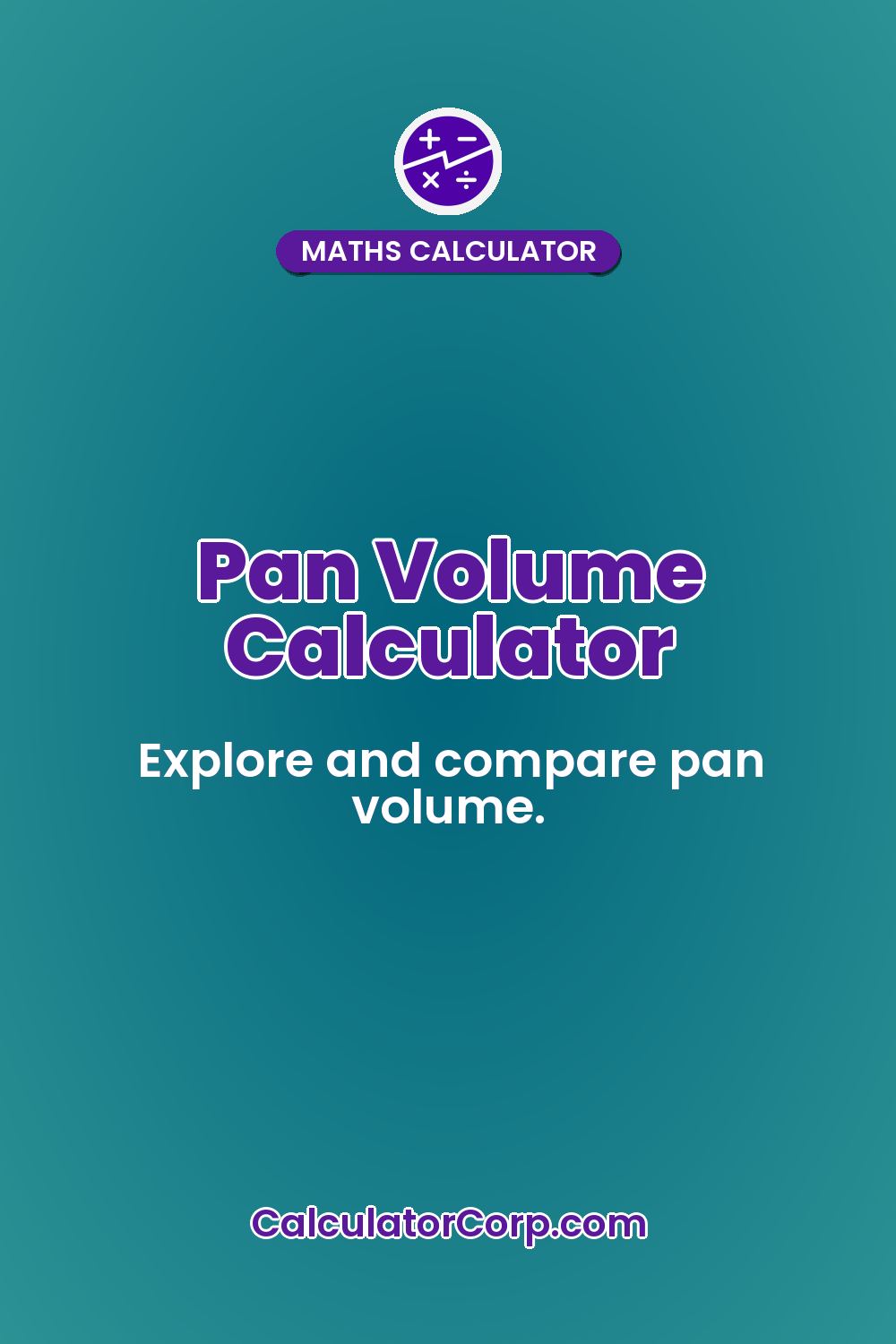Pan Volume Calculator