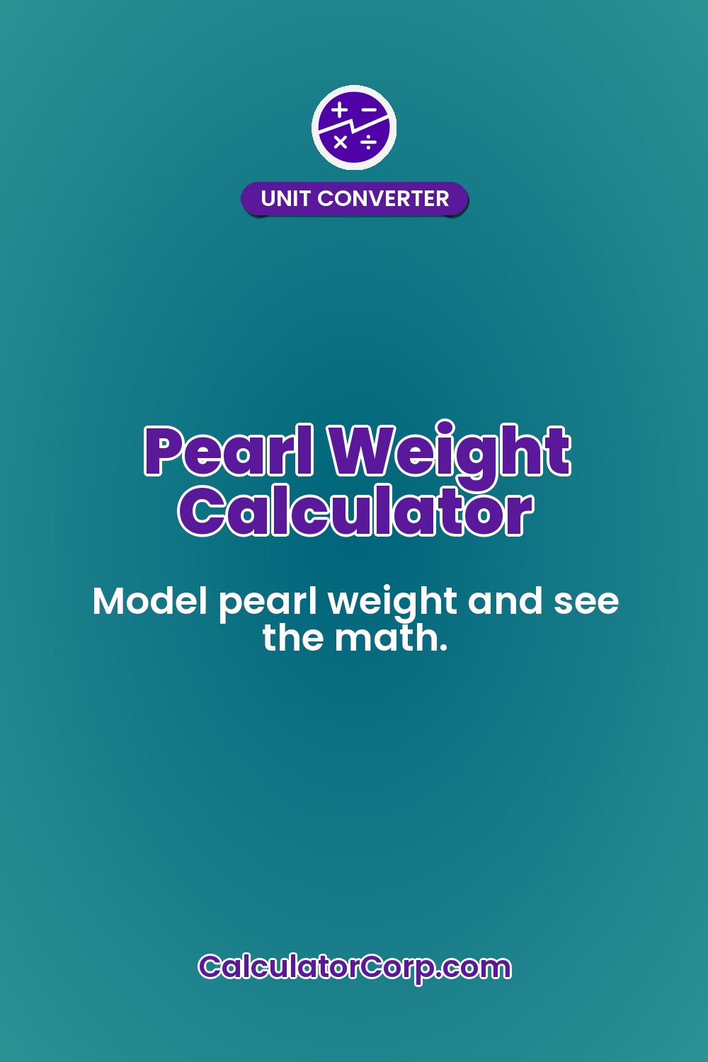 Pearl Weight Calculator