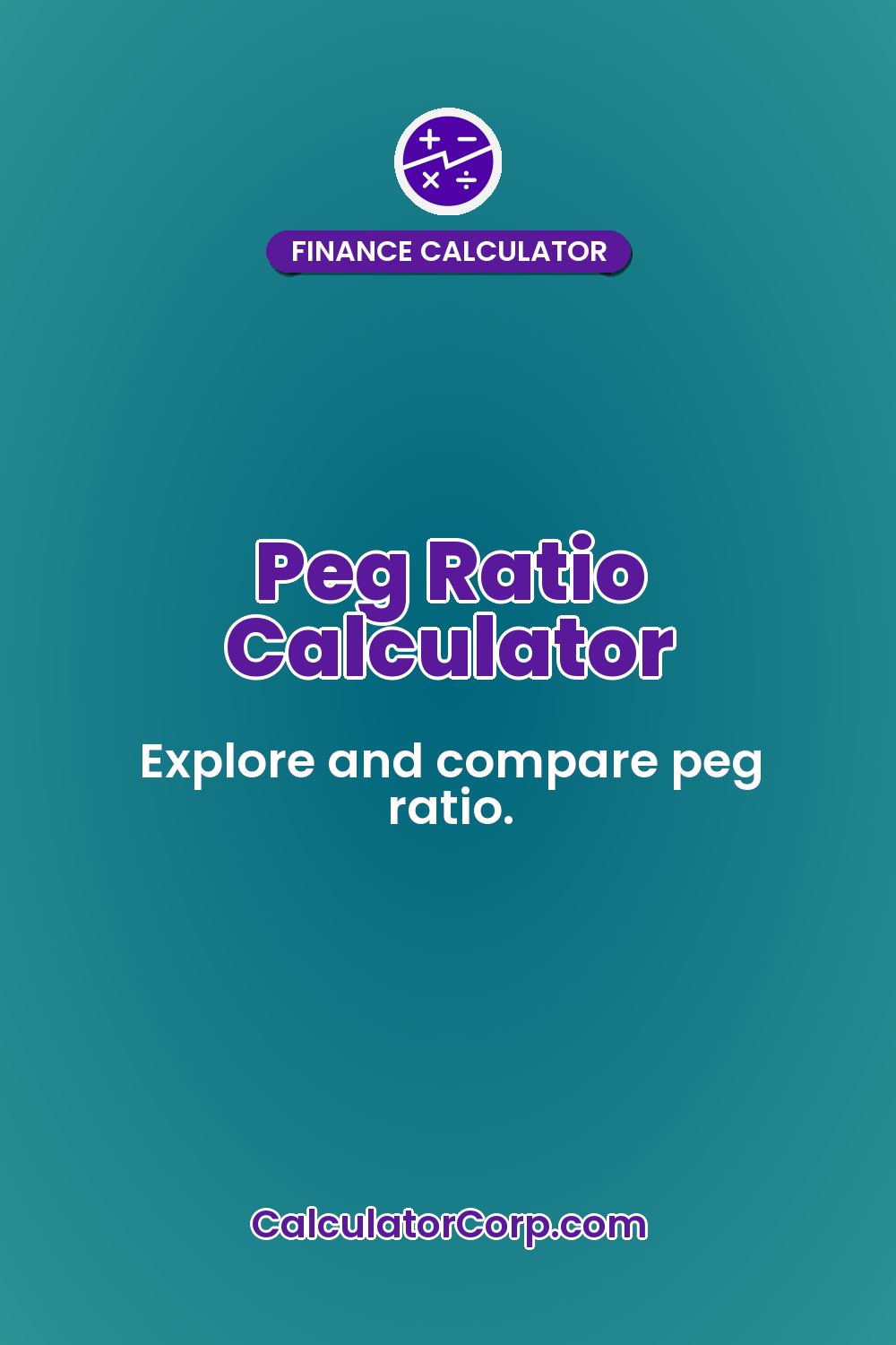Peg Ratio Calculator