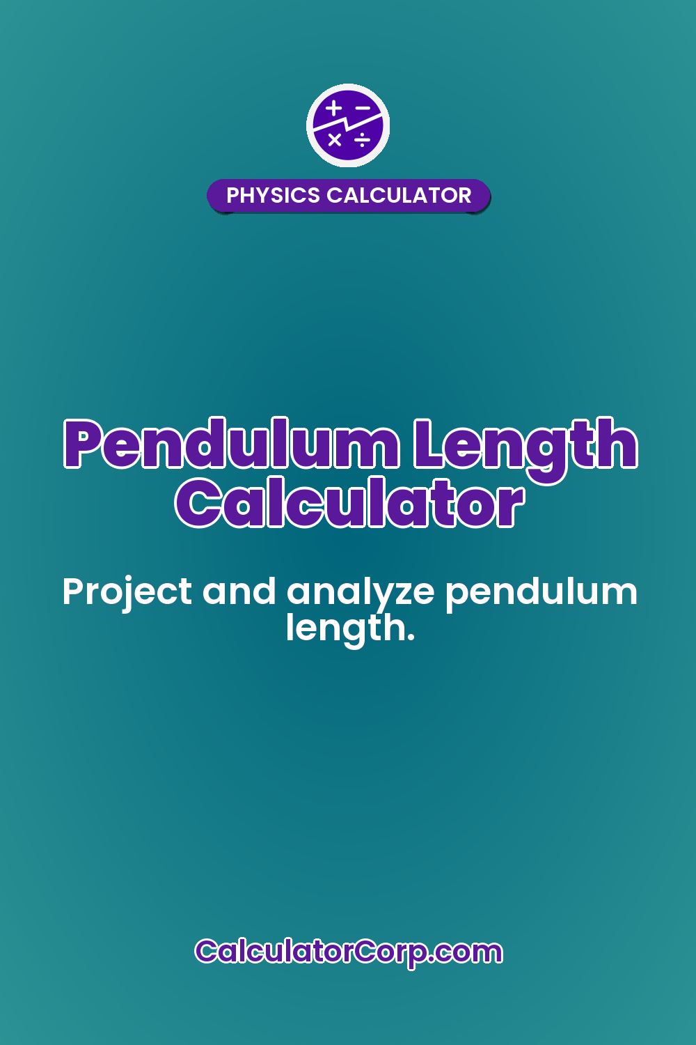 Pendulum Length Calculator