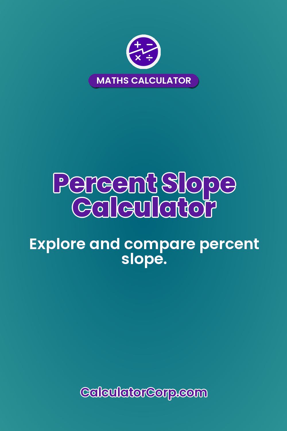 Percent Slope Calculator