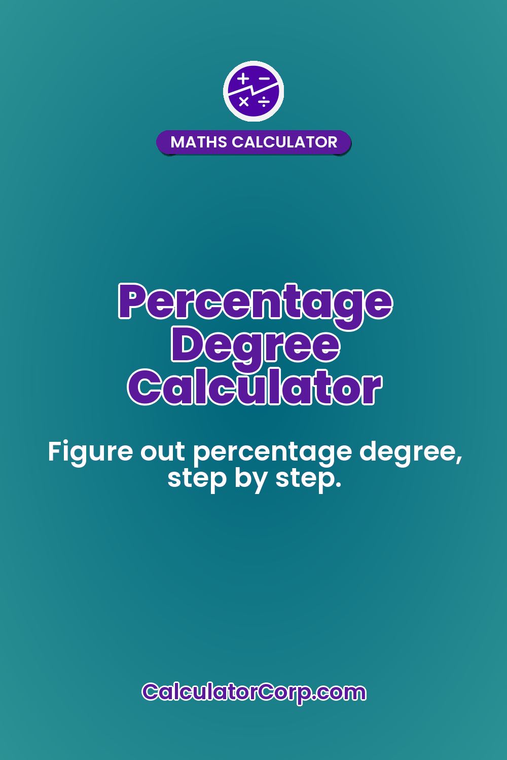 Percentage Degree Calculator