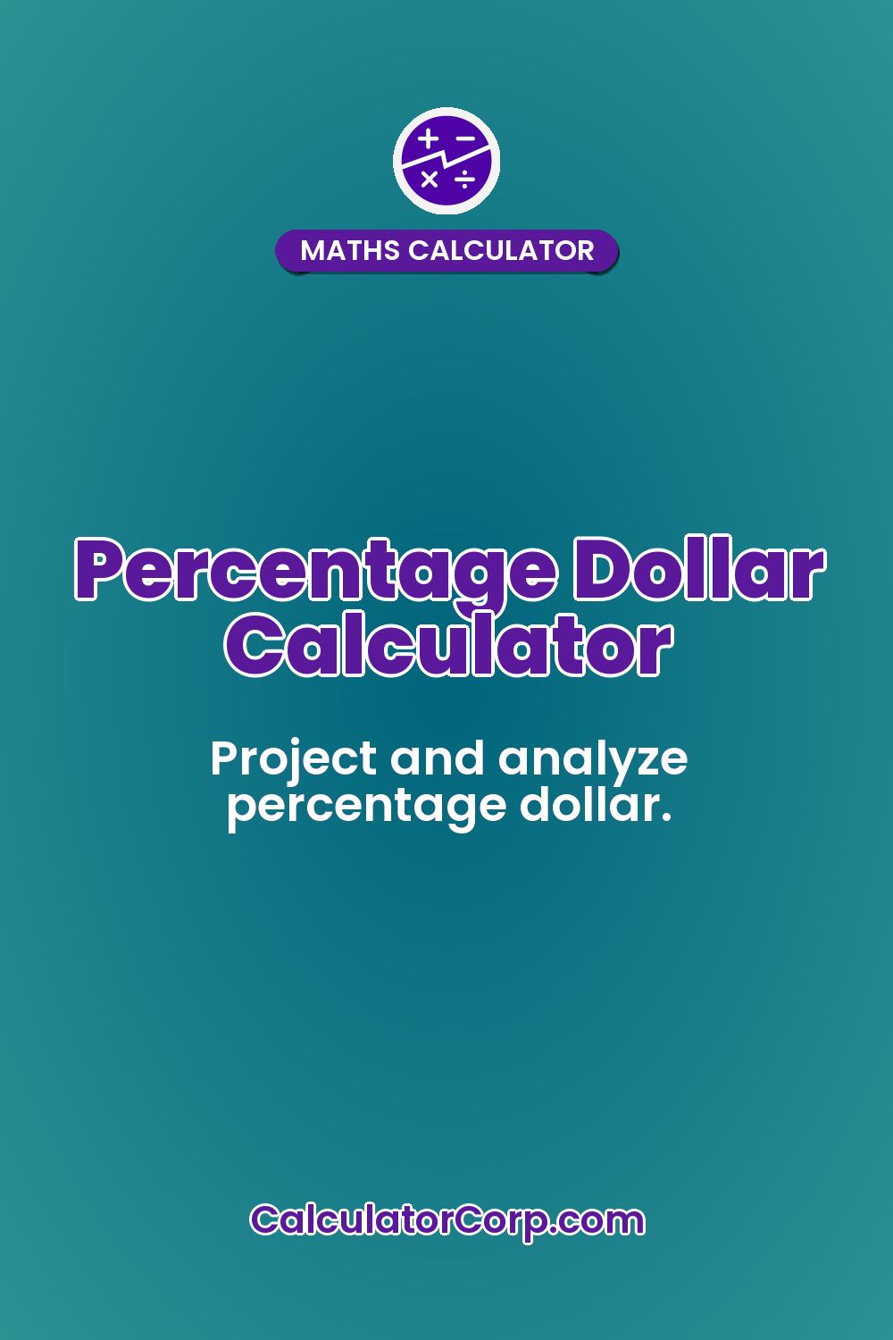Percentage Dollar Calculator