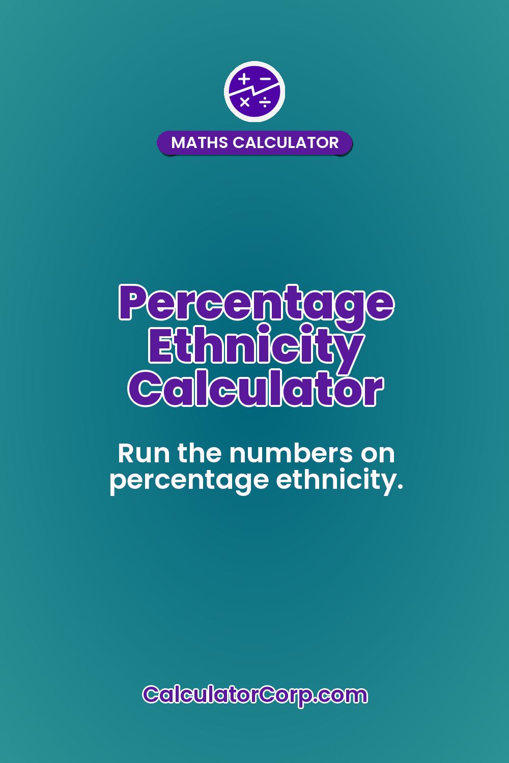 Percentage Ethnicity Calculator
